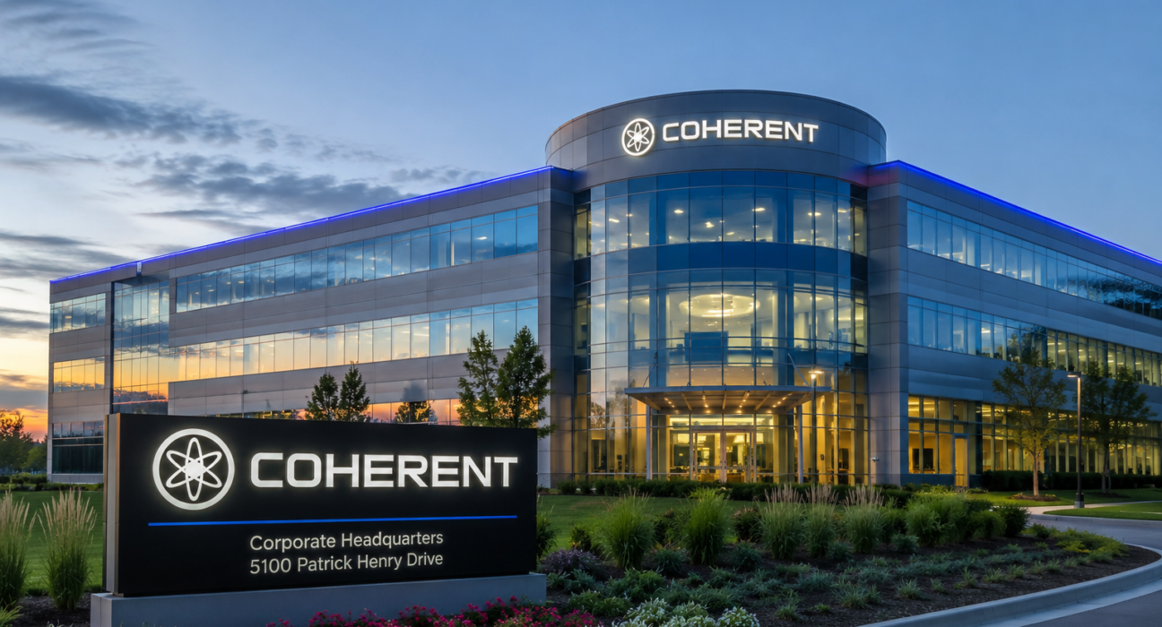 Coherent stock forms bullish pattern as Lumentum projects strong optics demand