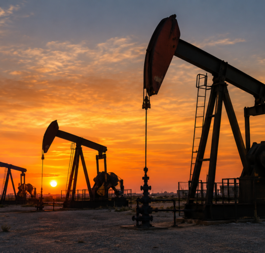 Sunset Oilfield Pumpjacks