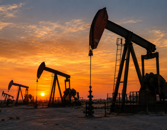 Sunset Oilfield Pumpjacks